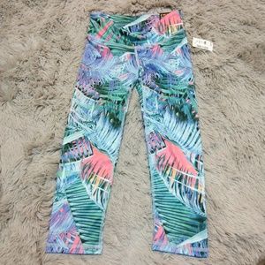 Live Love Dream Active Crop Leggings NWT